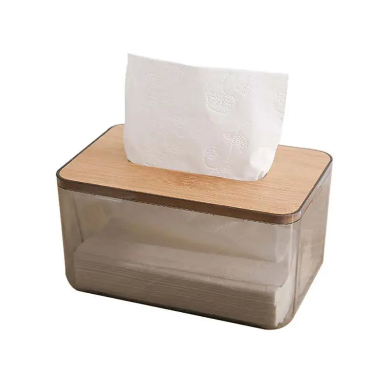 Modern Acrylic Tissue Box with Eco-Friendly Print