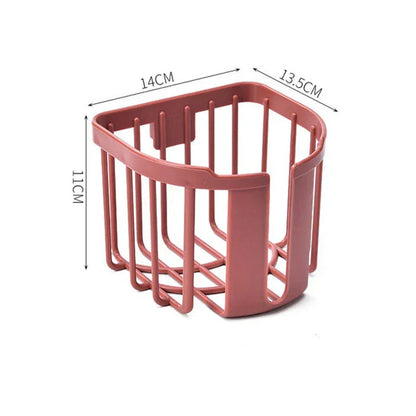 Uchwyt na papier toaletowy montowany na ścianie bez dziurkacza