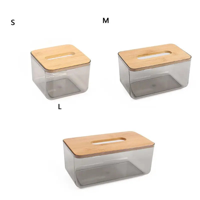 Modern Acrylic Tissue Box with Eco-Friendly Print
