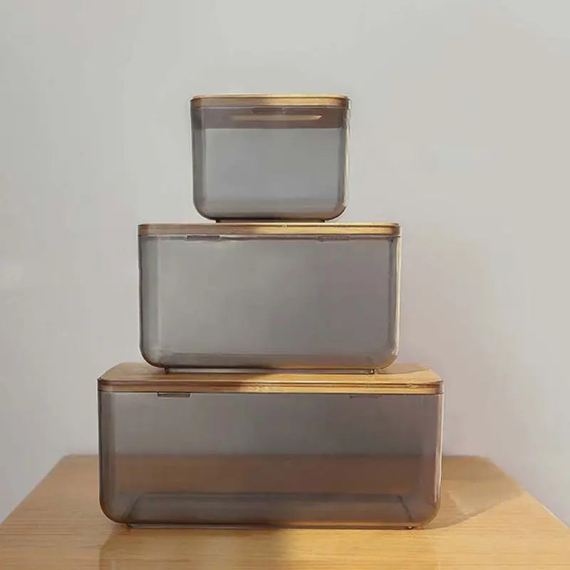 Modern Acrylic Tissue Box with Eco-Friendly Print